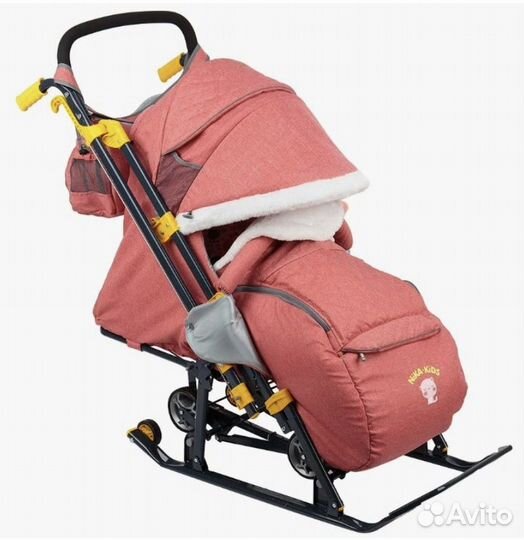 Коляска санки ника