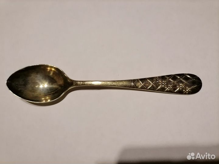 Серебряная чайная ложка СССР