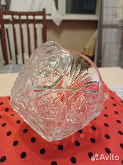 Вазы хрустальные СССР салатницы, конфетницы, фрукт