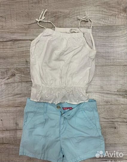 Одежда летняя для девочки пакетом zara hm