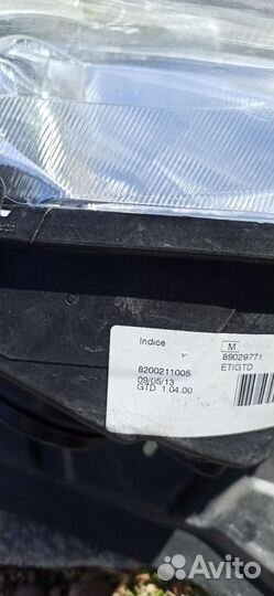 Фара левая Логан 1