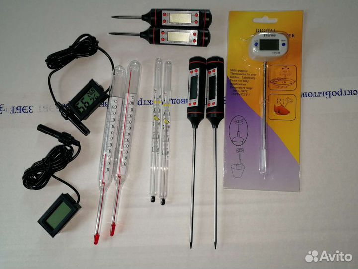 Термометры, гигрометры, терморегуляторы