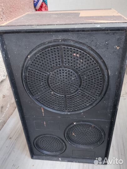 Акустические колонки СССР большие с клуба