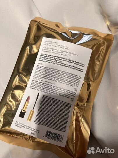 Набор Pat McGrath помада и тушь