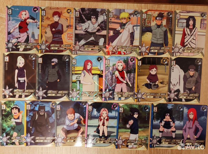 Карты наруто, истории богини