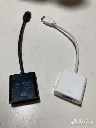 Переходник dvi vga, hdmi vga, pc2 usb