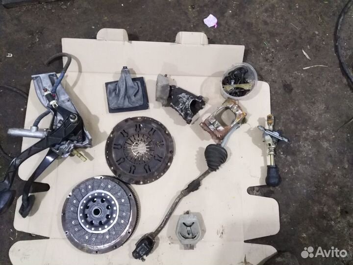 Комплект свап перехода с вкпп на МКПП для ауди