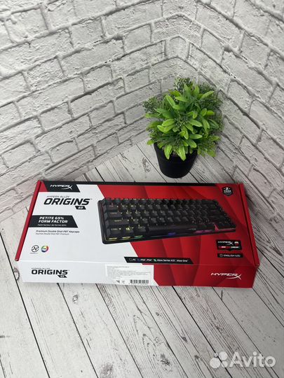 Клавиатура проводная HyperX Alloy Origins 65