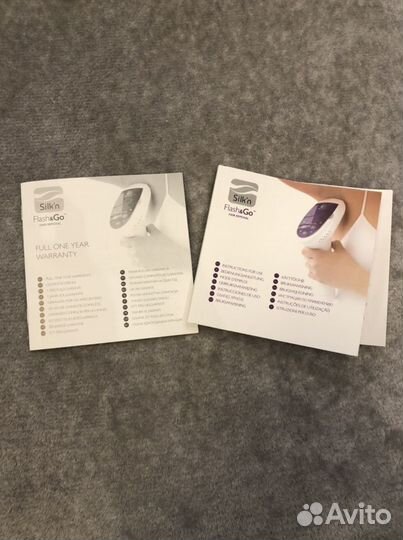Фотоэпилятор silkn flash&go lux