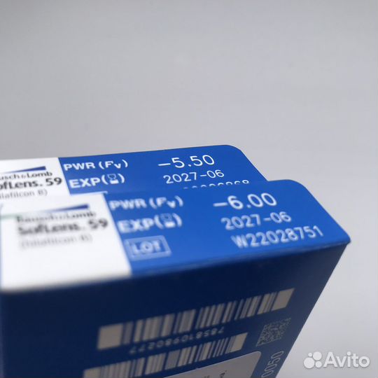 Линзы Bausch & Lomb -6, -5.5