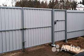 Забор. Установка заборов. Монтаж заборов