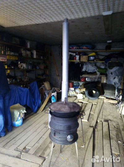 Печь под казан + казан