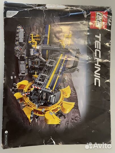 Lego Technic 42055 роторный экскаватор