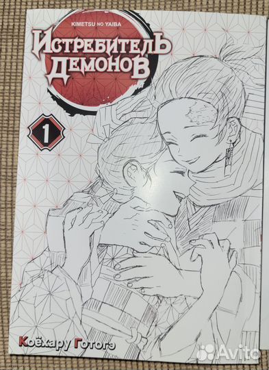 Книга манга Истребитель демонов