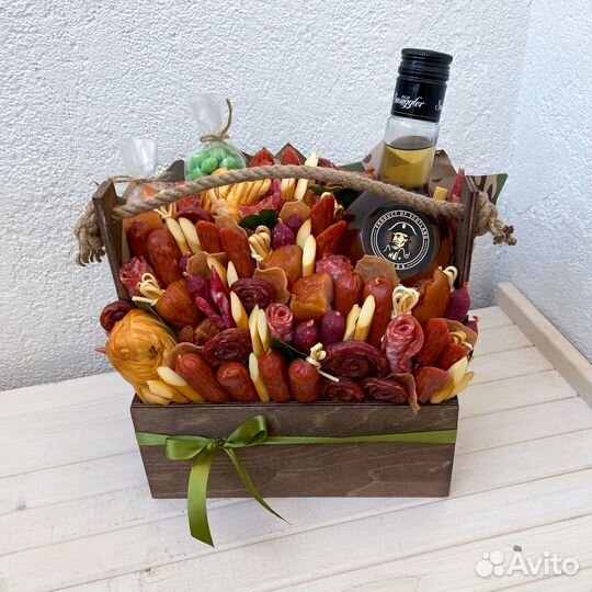 Мужские букеты съедобные