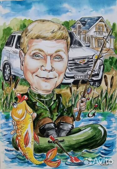 Шарж по фото