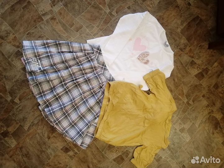 Пакет одежды для девочек на рост134-140
