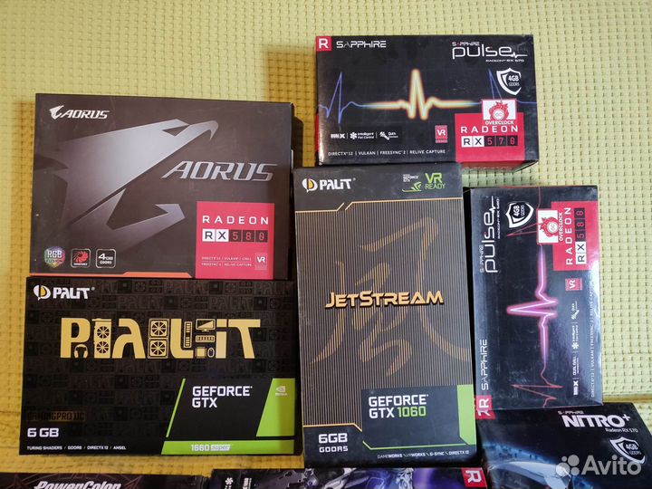 Коробки от видеокарт