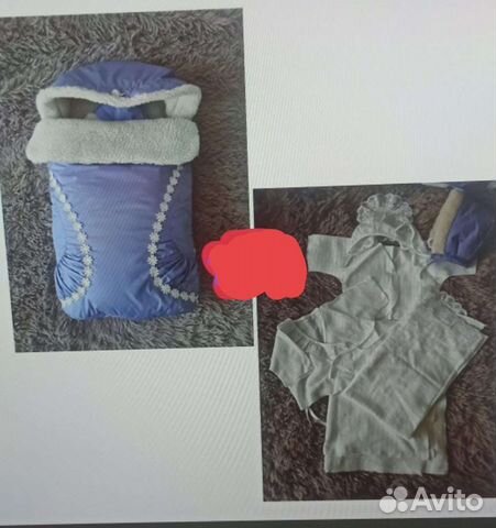 Конверт на выписку зимний