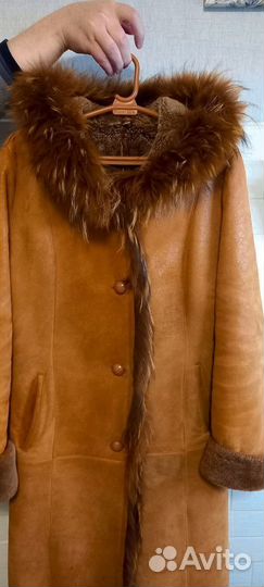Дубленка натуральная женская 50р