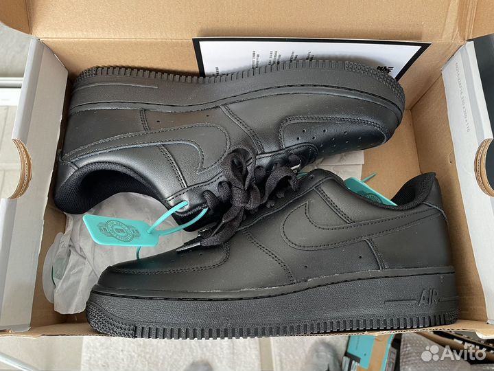 Nike Air Force 1'07 Black Оригинал