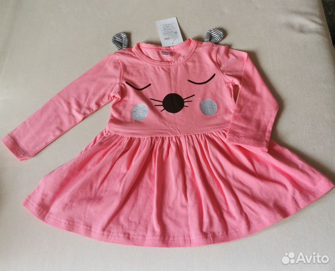Платье для девочки 92