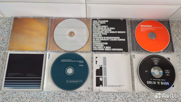 Breakbeat & Drum' n' Bass CD фирменные