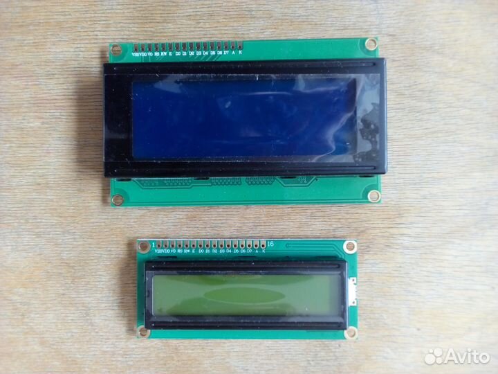 ЖК Дисплей LCD 1602A, LCD2004 для Arduino