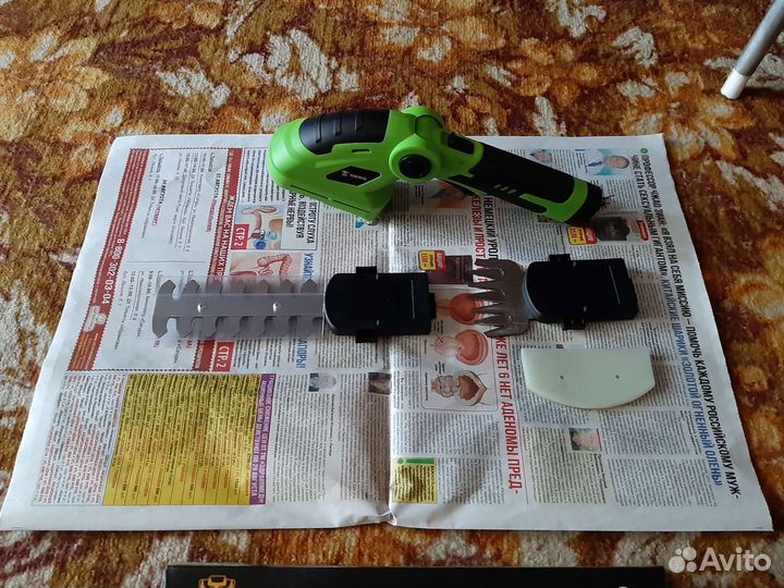 Акумулят ручная машинка для травы