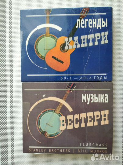 Кассеты с кантри и вестерн музыкой. Лот 4 шт