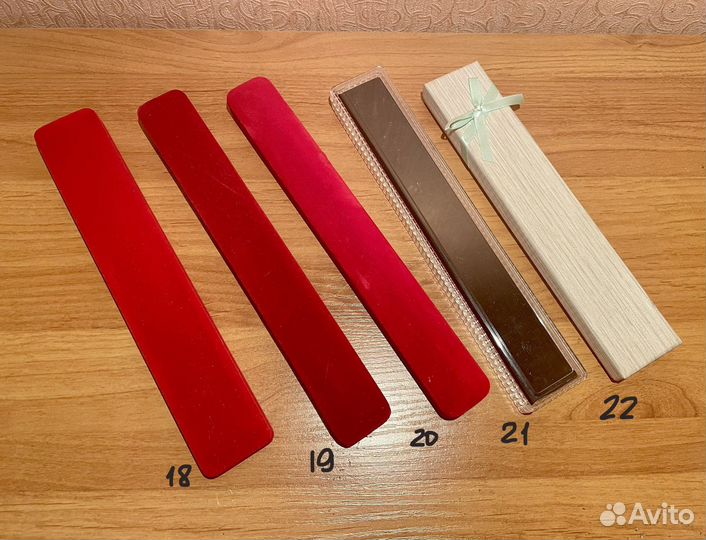 Бархатные коробочки для украшений