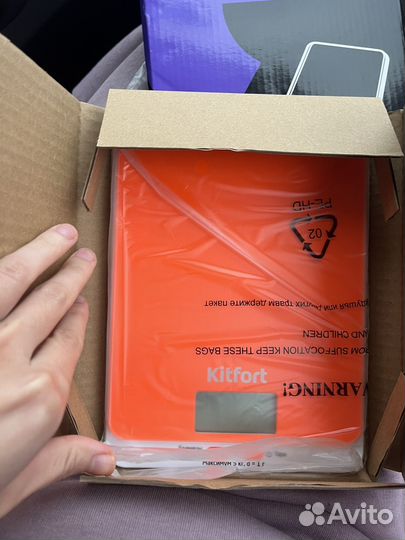 Новые кухонные весы китфорт kitfort