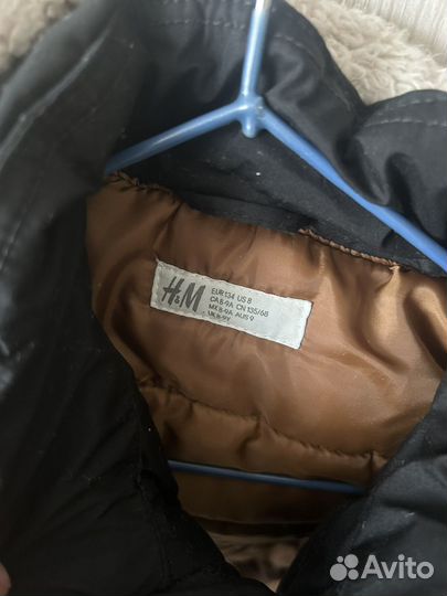 Куртка зимняя на мальчика 128 134 hm
