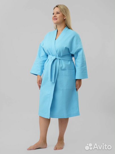 Халат банный вафельный Артикул 1417 - 1414