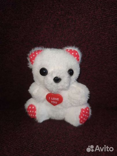 Мягкая новая игрушка мишка 10 см