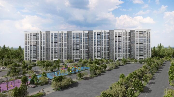 2-к. квартира, 57,5 м², 12/12 эт.