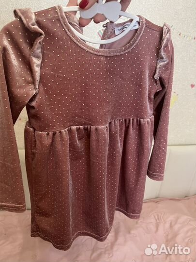 Платье для девочки 86