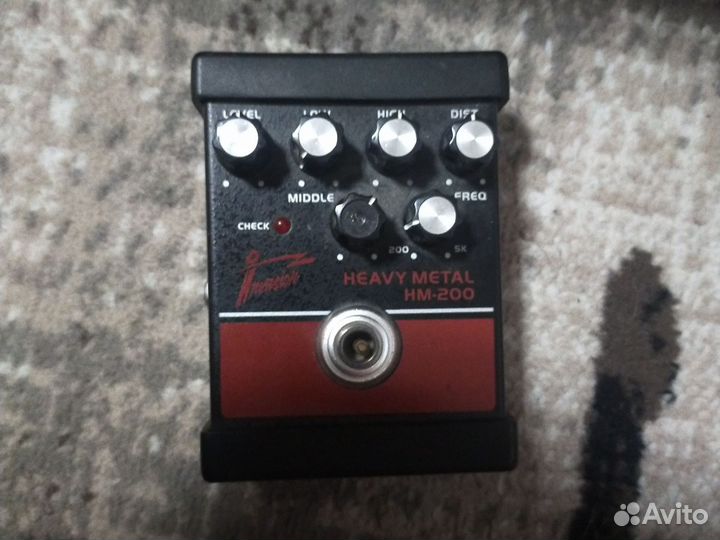 Педаль для гитары heavy metal hm - 200