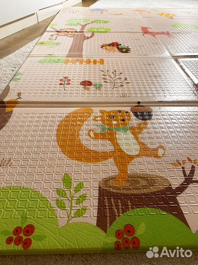 Детский игровой коврик складной