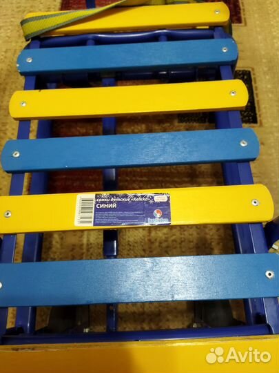 Детские санки на колесах