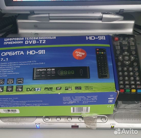 Портативный dvd проигрыватель