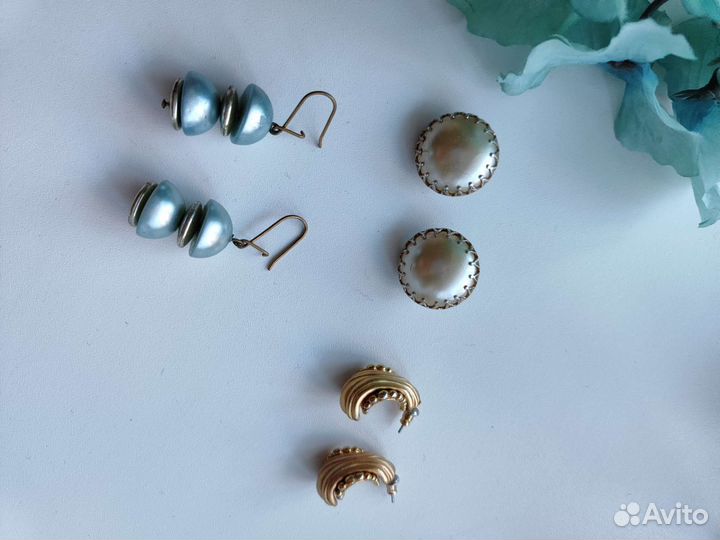 Винтажные серьги