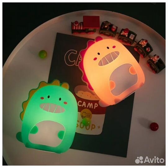 Светильник-ночник Динозаврик сенсорный