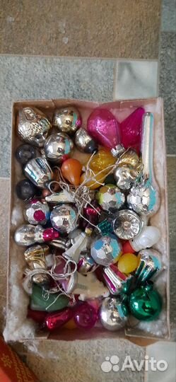 Елочные игрушки СССР малютка