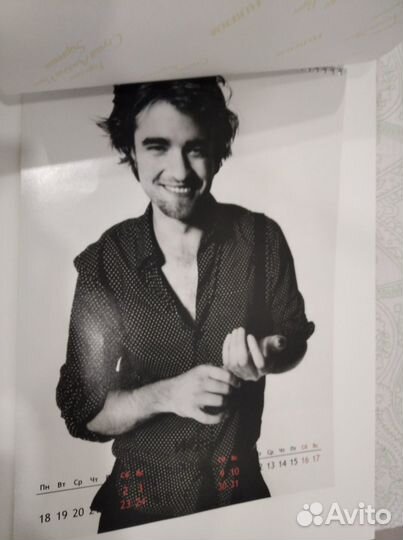 Календари 2015, 2016 Роберт Паттинсон, А3