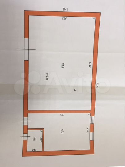 Склад, 45.5 м²