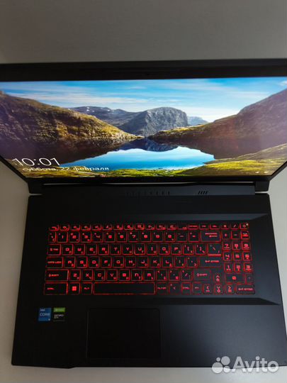 Игровой ноутбук Msi katana gf76