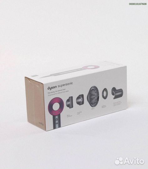 Фен Dyson Supersonic (Malaysia) HD08 «1к1» Фуксия