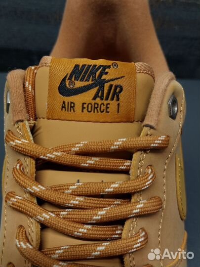 Кроссовки Nike Air Force 1 '07 WB Flax, Оригинал