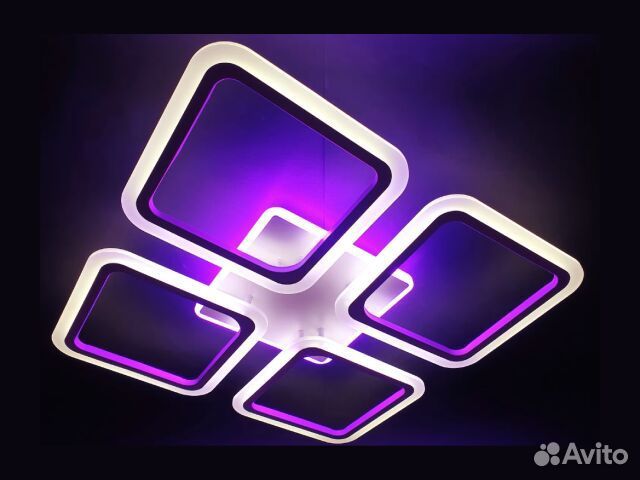 Люстра светодиодная, потолочная на 15кв\м